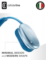سماعة رأس لاسلكية Cellularline Maxi2 | تصميم حول ا...