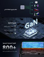 شاحن مكتبي بقوة 100 واط UGREEN CD328| بـ 3 منافذ T...