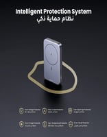 باور بانك لاسلكي بسعة 10000 مللي أمبير UGREEN PB20...