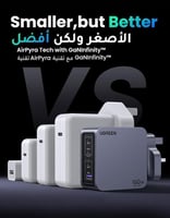 شاحن نيكسود برو بقوة 160 واط UGREEN X763 | بـ 3 من...