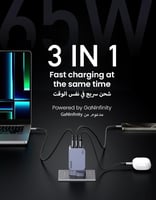 شاحن نيكسود برو GaN بقوة 65 واط UGREEN X755 | منفذ...