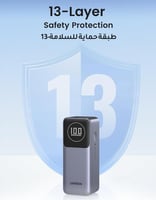باور بانك 12000 مللي أمبير UGREEN PB724 | بقوة 100...