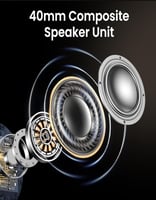 سماعة رأس لاسلكية هايبرد UGREEN HiTune Maxi5 | حول...