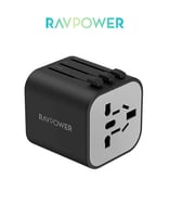 قاعدة شحن عالمية 75 واط RAVPower | خمسة منافذ (3 T...