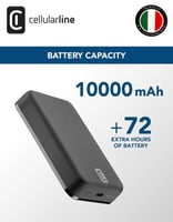 باور بانك لاسلكي بسعة 10000 مللي أمبير Cellularlin...