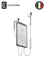 سماعة أذن سلكية ايفون Cellularline Eagle | منفذ Li...