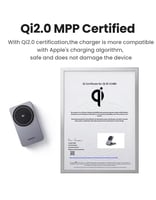 منصة شحن لاسلكي مغناطيسية 2 في 1 من UGREEN W528 |...