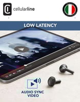 سماعة بلوتوث إيربودز Cellularline Crystal TWSK | ص...