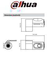 كاميرا داش كام داهوا 4MP بدقة 2K | رؤية ليلية اتصا...