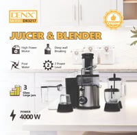 عصارة وخلاط متعدد DENX DX3217 (4×1)