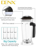 خلاط كهربائي سوبر بلندر DENX DX1783 | بقوة 1800 وا...