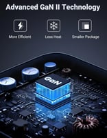 شاحن مكتبي بقوة 100 واط UGREEN CD328| بـ 3 منافذ T...