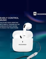 سماعة بلوتوث إيربودز MOOGMAX | تصميم صغير | تشغيل...