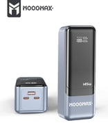 باور بانك MOOGMAX | بمنفذين Type-C ومنفذ USB | بقد...