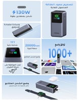 باور بانك 20000 مللي أمبير UGREEN PB721 | بقوة 130...
