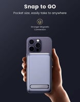 باور بانك لاسلكي بسعة 10000 مللي أمبير UGREEN PB20...