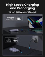 باور بانك بسعة 20000 مللي أمبير UGREEN PB720 | بقو...