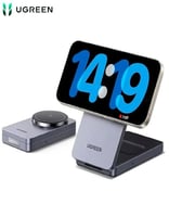 منصة شحن لاسلكي مغناطيسية 2 في 1 من UGREEN W528 |...