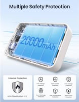 باور بانك بسعة 20000 مللي أمبير UGREEN PB505 | بقو...