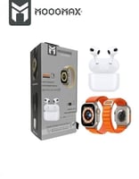 بكج ساعة ذكية الترا و سماعة بلوتوث MOOGMAX | إيربو...