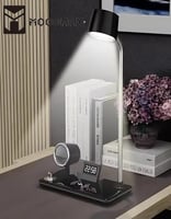 منصة شاحن لاسلكية 4 في 1 بقوة 15 واط MOOOGMAX | مص...