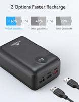 باور بانك تسلا MOOGMAX MX219 300000mAh | بقوة 45 و...