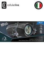 مكبر صوت محمول بلوتوث Cellularline DAZZ | صوت 30 و...