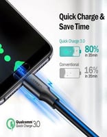 كيبل شحن ومزامنة USB-A الى Type-C من UGREEN US287...