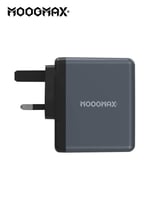 شاحن جداري بقوة 100 واط من موج ماكس | 3 منافذ ( من...