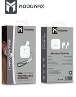 سماعة بلوتوث إيربودز MOOGMAX | تصميم صغير | تشغيل...