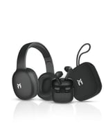 بكج سماعات وسبيكر 3 في 1 MOOGMAX | سماعة رأس لاسلك...