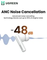 سماعة لاسلكية هايبرد UGREEN HiTune T6 | عزل ضوضاء...