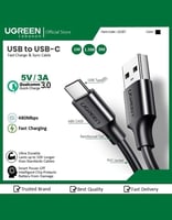 كيبل شحن ومزامنة USB-A الى Type-C من UGREEN US287...