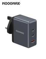 شاحن جداري بقوة 100 واط من موج ماكس | 3 منافذ ( من...