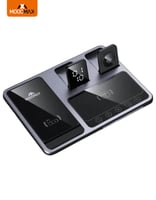 منصة شحن لاسلكية 4 في 1 بقدرة 15 واط MOOGMAX MX1 |...