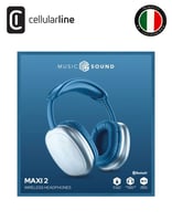 سماعة رأس لاسلكية Cellularline Maxi2 | تصميم حول ا...