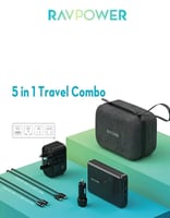 بكج راف باور بطارية متنقلة 20 ألف مللي امبير + فيش...