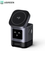 منصة شحن لاسلكي مغناطيسية 2 في 1 من UGREEN W709 |...