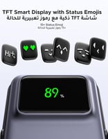 باور بانك لاسلكي بسعة 10000 مللي أمبير UGREEN PB57...