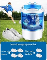غسالة صغيرة للملابس والأحذية محمولة DENX | بسعة 4....