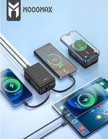 باور بانك MOOGMAX 20000mAh | شحن 20W PD | لاسلكي 1...