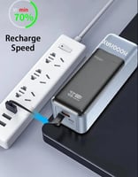 باور بانك MOOGMAX | بمنفذين Type-C ومنفذ USB | بقد...