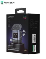منصة شحن لاسلكي مغناطيسية 2 في 1 من UGREEN W709 |...