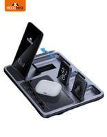 منصة شحن لاسلكية 4 في 1 بقدرة 15 واط MOOGMAX MX1 |...