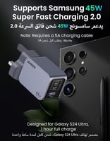 شاحن نيكسود برو GaN بقوة 65 واط UGREEN X755 | منفذ...