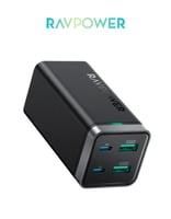 منصة شحن متعددة المنافذ بقوة 65 واط RAVPower | منف...