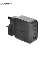 شاحن جداري 65 واط UGREEN CD224 | بـ 3 منافذ Type-C...