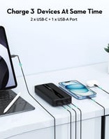 باور بانك 20000 مللي أمبير RAVPower | بقوة 20 واط...