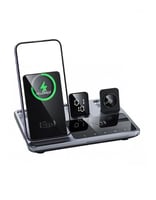 منصة شحن لاسلكية 4 في 1 بقدرة 15 واط MOOGMAX MX1 |...