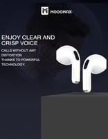 سماعة بلوتوث إيربودز MOOGMAX | تصميم صغير | تشغيل...